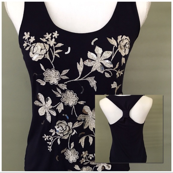 INC International Concepts Tops - INC embroidered blouse